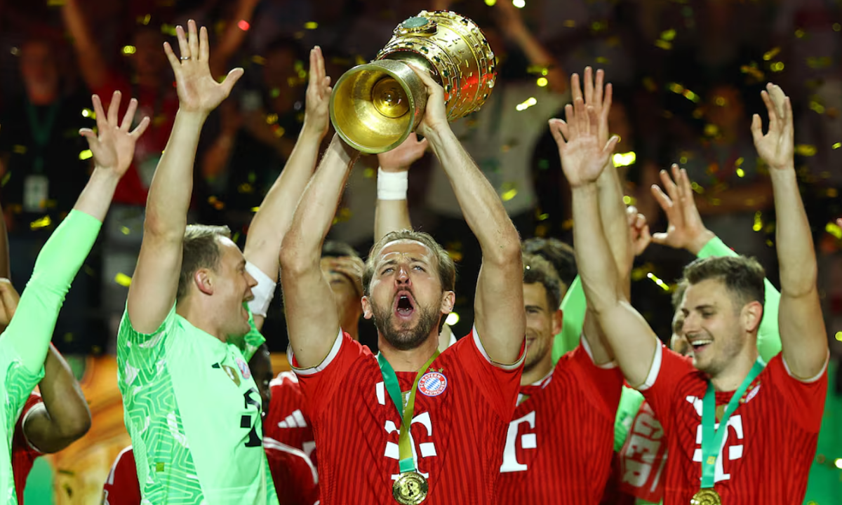 Kane đoạt danh hiệu thứ 4 cùng Bayern: Cú ăn ba lịch sử và cơ hội nhận thưởng từ OKVIP - hình ảnh - okvipjl.com