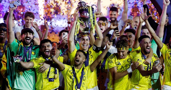 Ronaldo tỏa sáng rực rỡ, đưa Al Nassr lên ngôi vô địch Saudi Pro League - hình ảnh - okvipjl.com