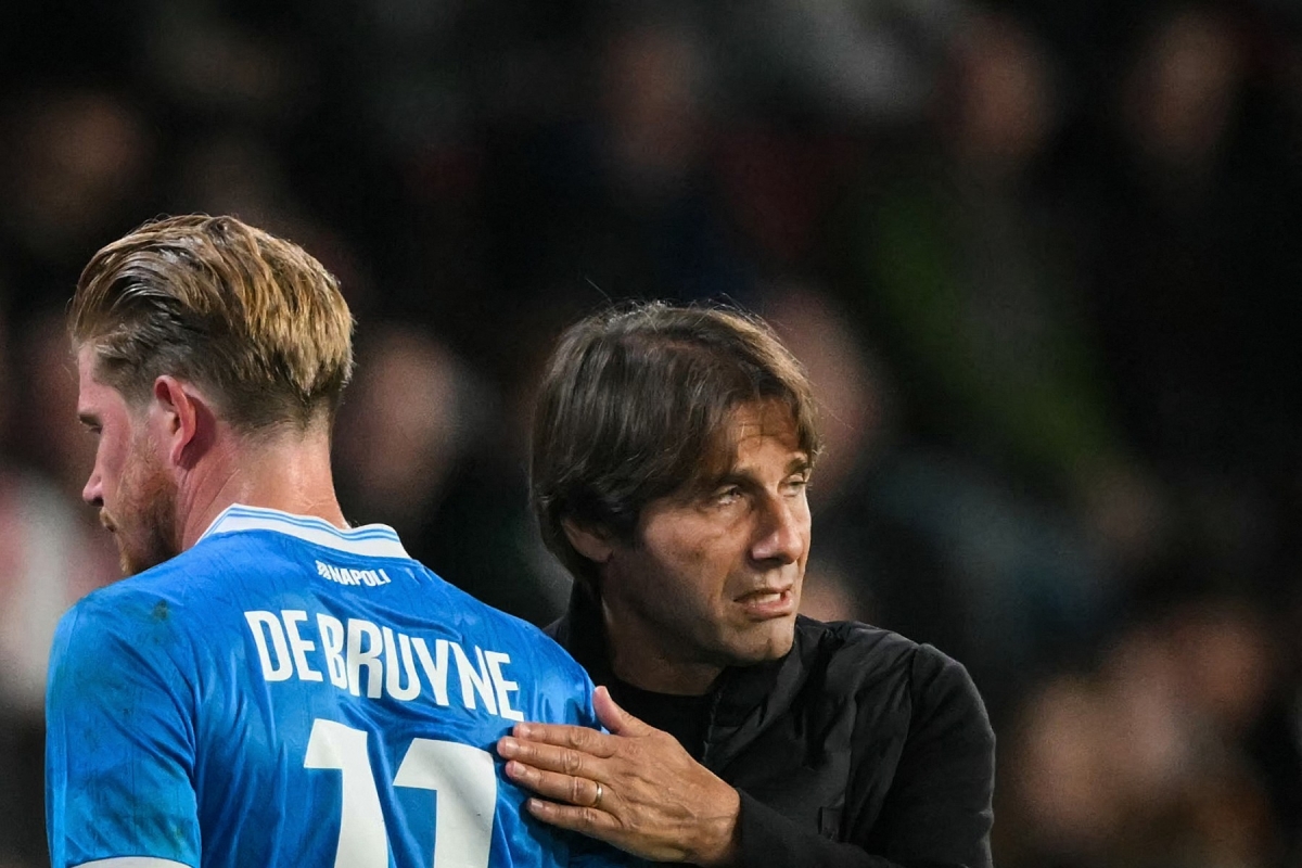 Phía sau vụ De Bruyne công kích HLV Conte: Mối bất hòa nổ ra sau mùa giải thất vọng tại Napoli - hình ảnh - okvipjl.com Phía sau vụ De Bruyne công kích HLV Conte: Mối bất hòa nổ ra sau mùa giải thất vọng tại Napoli - hình ảnh - okvipjl.com
