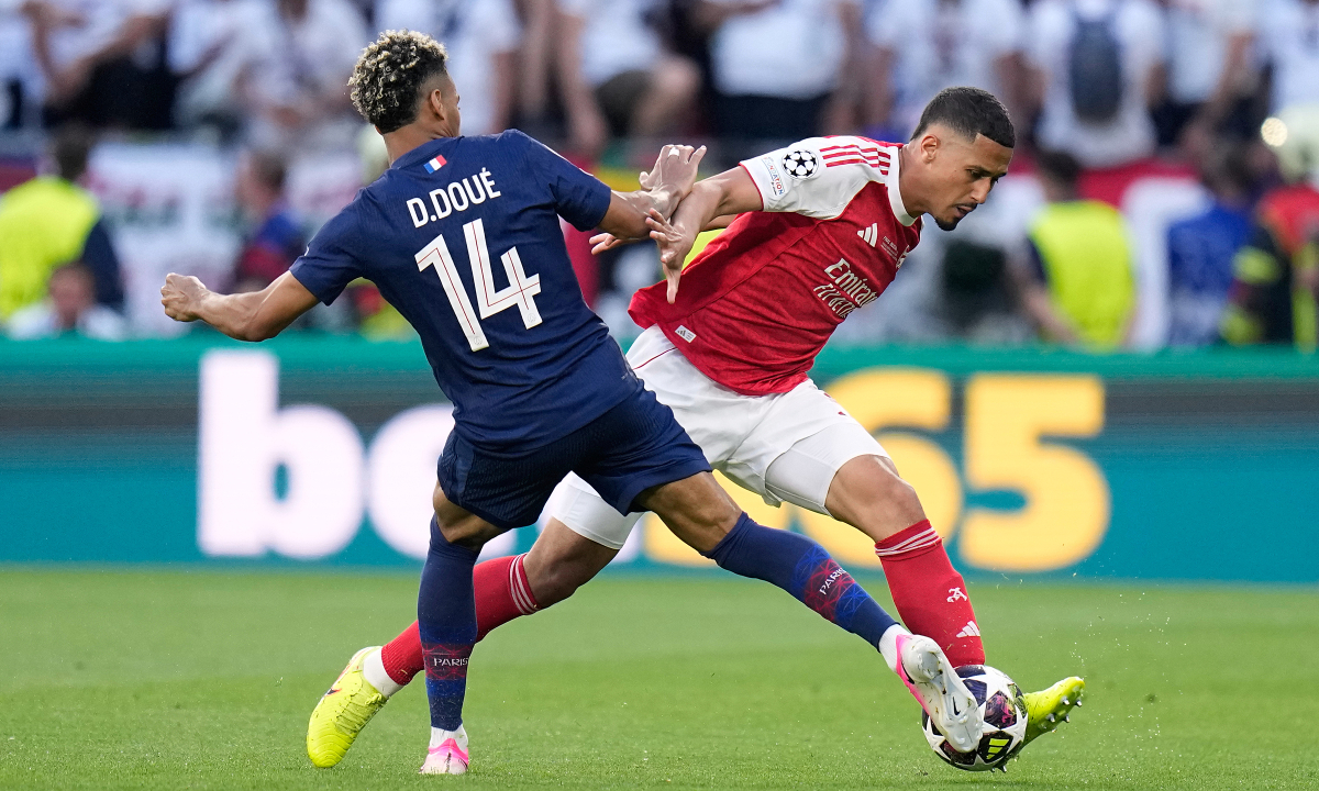 Pháp nguy cơ mất Saliba ở World Cup 2026 vì chấn thương từ chung kết Champions League - hình ảnh - okvipjl.com Pháp nguy cơ mất Saliba ở World Cup 2026 vì chấn thương từ chung kết Champions League - hình ảnh - okvipjl.com