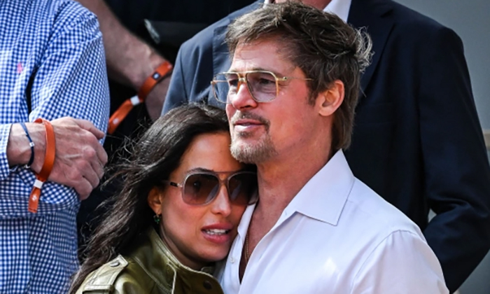 Brad Pitt sánh đôi người tình Ines de Ramon tại giải Pháp Mở rộng - hình ảnh - okvipjl.com