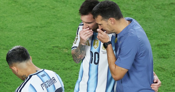 Scaloni đáp trả Ancelotti, khẳng định Messi khỏe mạnh trước đại chiến với Áo - hình ảnh - okvipjl.com Scaloni đáp trả Ancelotti, khẳng định Messi khỏe mạnh trước đại chiến với Áo - hình ảnh - okvipjl.com