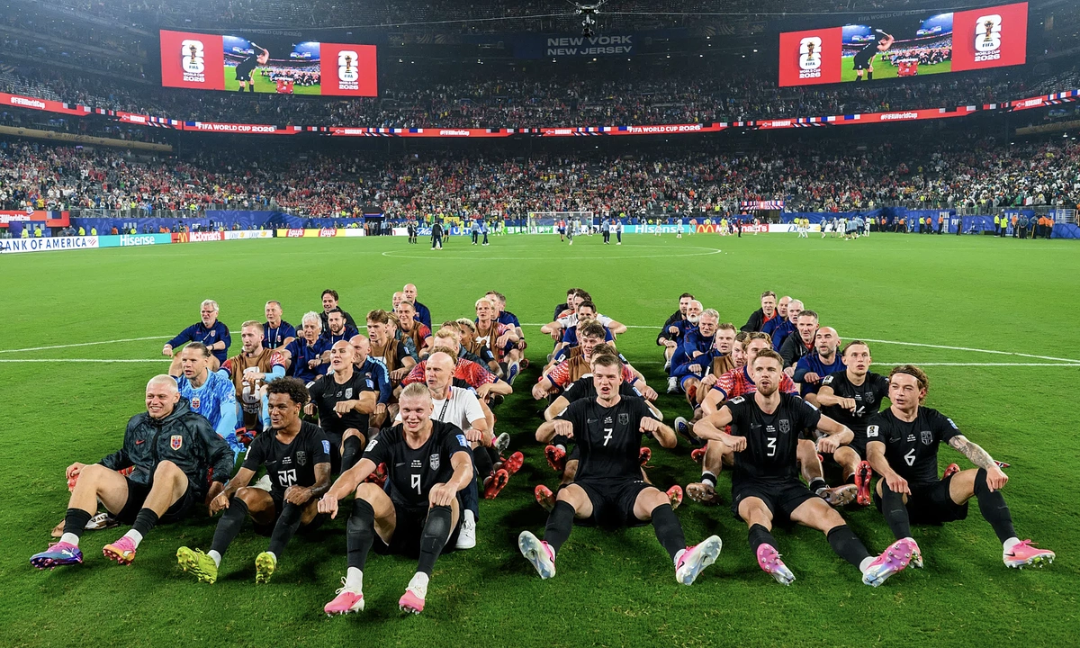 Màn ăn mừng độc nhất của Na Uy khi vượt qua vòng bảng World Cup - hình ảnh - okvipjl.com