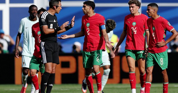 Báo Pháp ca ngợi trọng tài Argentina sau trận thắng Ma Rốc, vẫn phàn nàn một điều: góc nhìn mới cho người chơi Việt - hình ảnh - okvipjl.com Báo Pháp ca ngợi trọng tài Argentina sau trận thắng Ma Rốc, vẫn phàn nàn một điều: góc nhìn mới cho người chơi Việt - hình ảnh - okvipjl.com