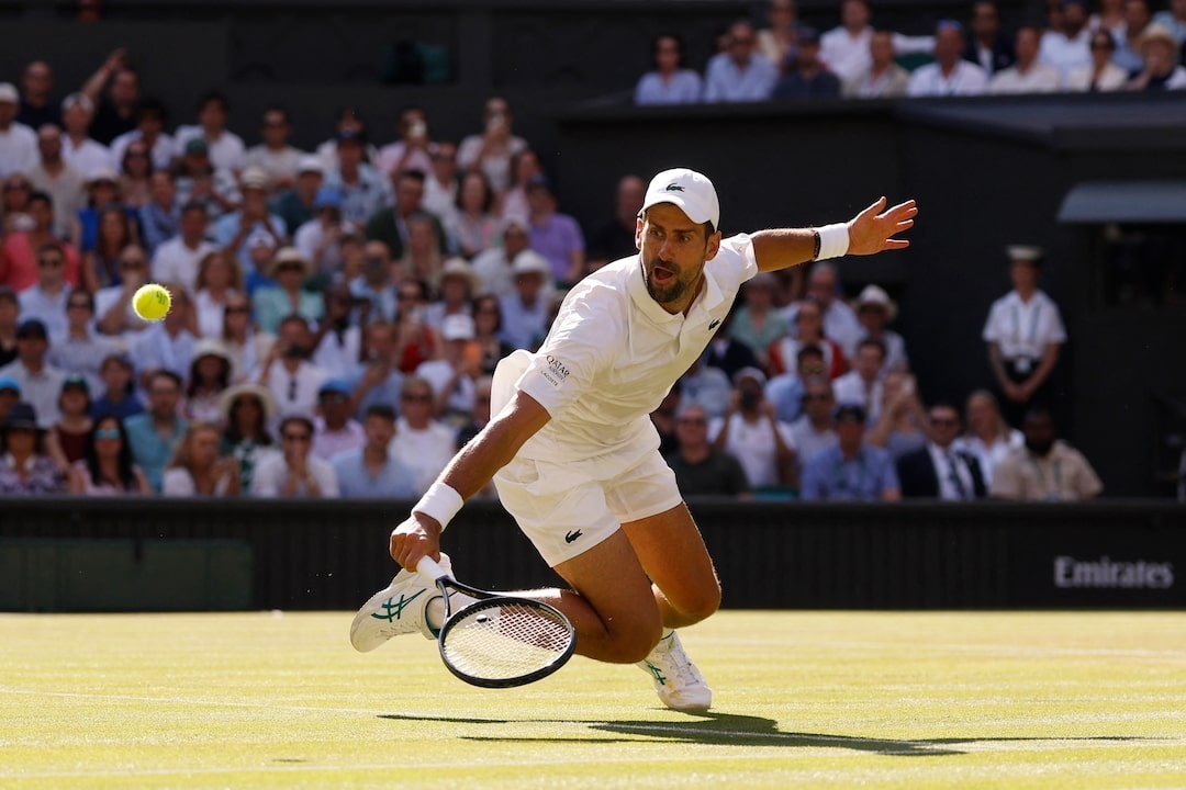 Djokovic cân bằng kỷ lục của Federer tại Wimbledon 2026 - hình ảnh - okvipjl.com Djokovic cân bằng kỷ lục của Federer tại Wimbledon 2026 - hình ảnh - okvipjl.com