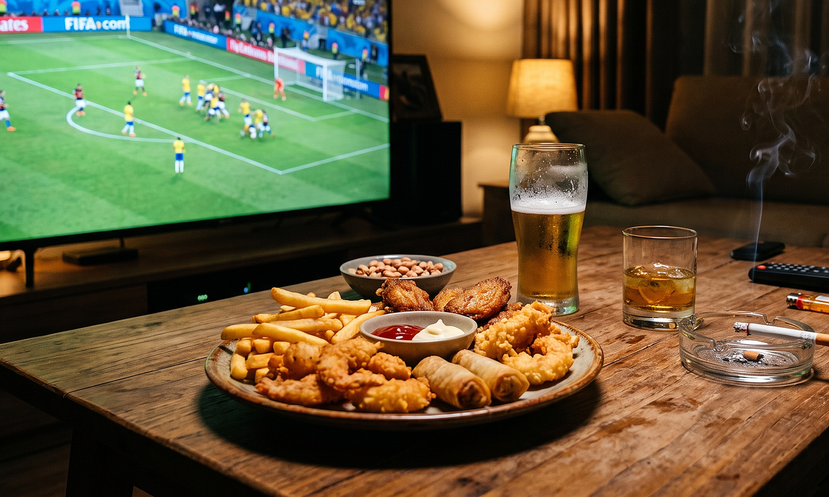 Ăn đêm xem World Cup – combo ‘sát thủ’ khiến dạ dày và gan tổn thương ra sao? - hình ảnh - okvipjl.com Ăn đêm xem World Cup – combo ‘sát thủ’ khiến dạ dày và gan tổn thương ra sao? - hình ảnh - okvipjl.com